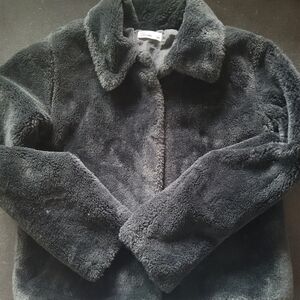 Epic Threads Kids Fuzzy Gray Jacket